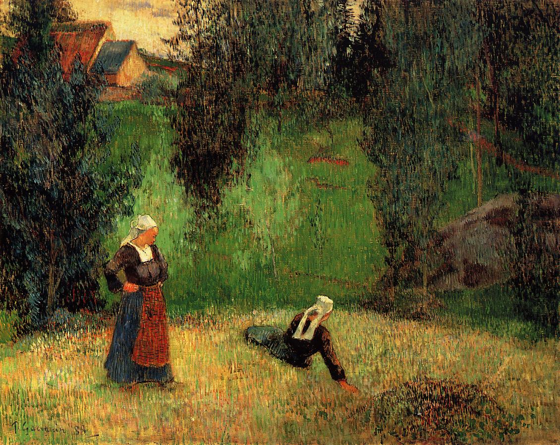 The first flowers 1888